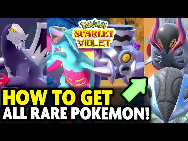 EVERY POKEMON LOCATION! (All Rare Pokemon) In Pokemon Scarlet and Violet!