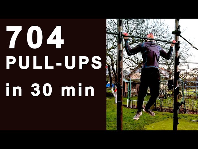 704 pull-ups in 30 minutes