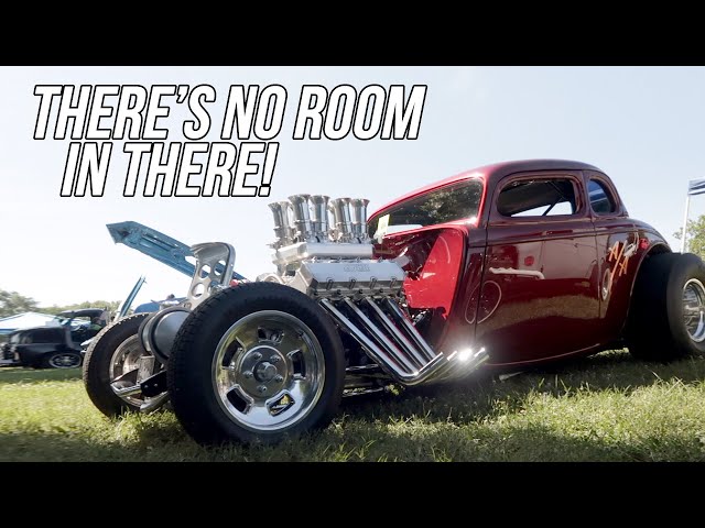 Big Block Powered Low-boy Coupe at Hot Rod Reunion