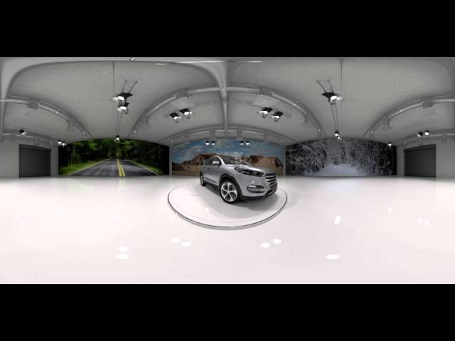 Hyundai Tucson - VR Garage 3D visualisation