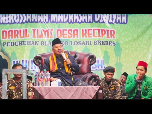 KH MISBAHUDDIN TEGAL BERSAMA PARA POLISI CERAMAH NGAPAK LUCU DI LOSARI