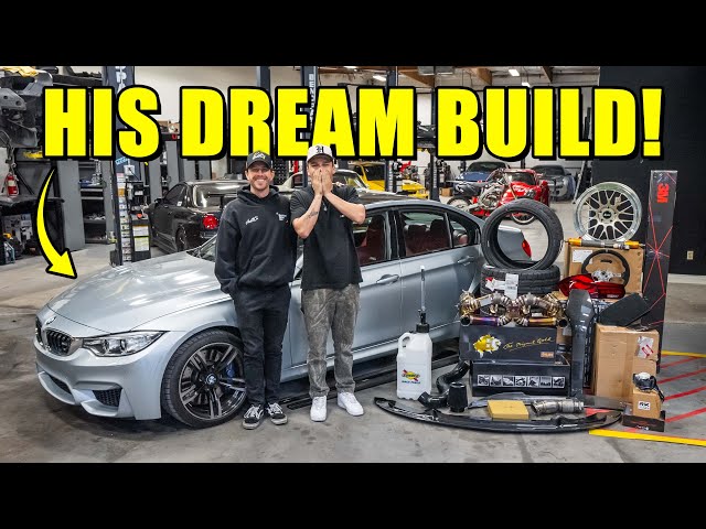 Surprising My Filmer with His DREAM BUILD - Full Transformation F80 M3