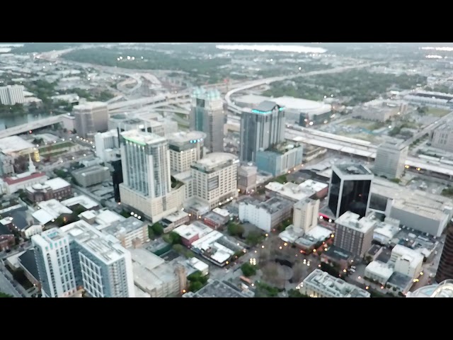 Drone: Lake Eola Park