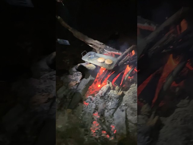 Cooking on the fire