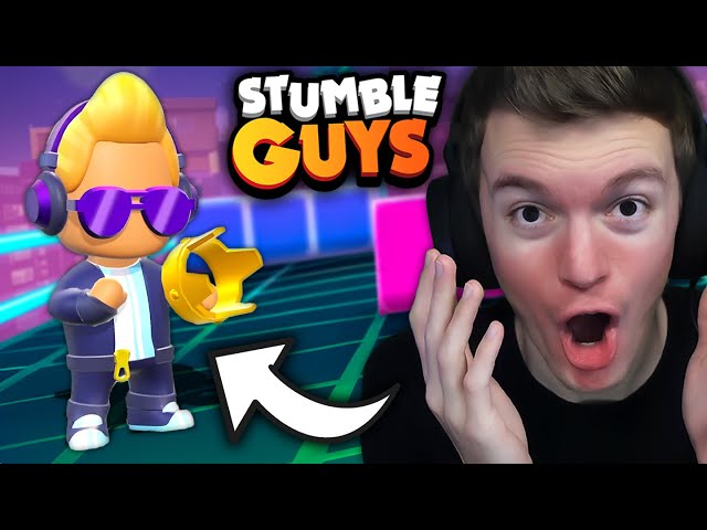 PLAYING STUMBLE GUYS WITH MY ICON SKIN FOR THE FIRST TIME!