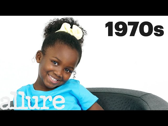 100 Years of Girls Hair | Allure