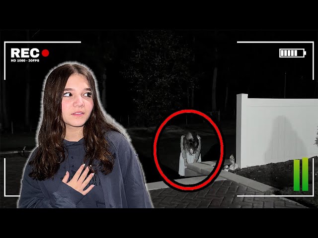 We Caught A LITTLE GIRL On Our SECURITY CAMERA! *CREEPY*