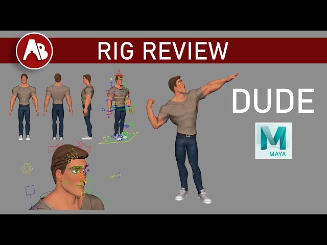 Dude - (free) Maya Animation Rig - Review