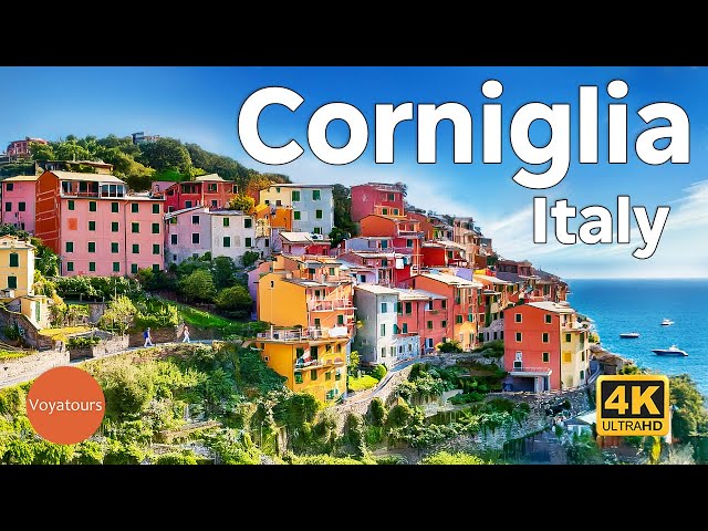 Corniglia, Cinque Terre - Italy Walking Tour (4K 60fps ©️Voyatours)