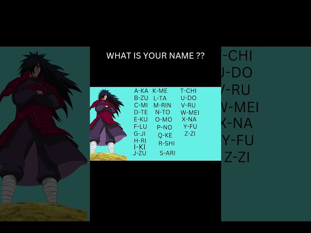 🗣what's your name ❤️ #anime #shortanime #shorts #naruto #Japanese