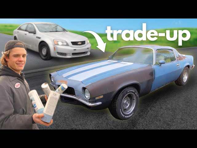 *TRANSFORMING* This ROWDY LS-Swapped Camaro! (Trade-up Ep.4)