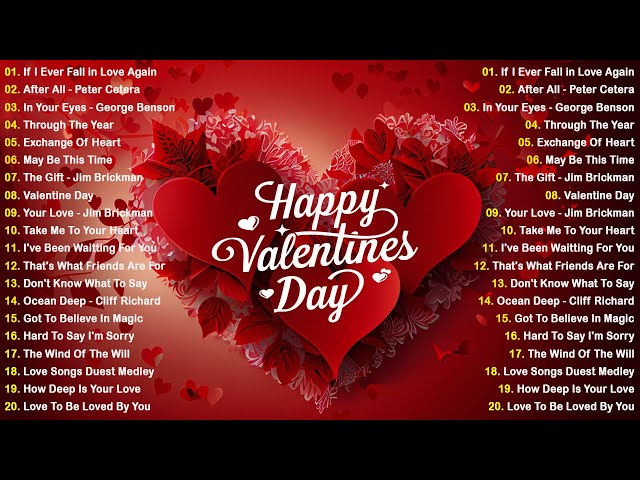 Best Old Love Songs 80's 90's 💕Best Love Songs About Falling In Love💕 Best Valentine's Day Songs 💕