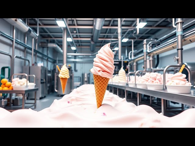 Do You Know How Ice Cream Is Manufactured in Factories?