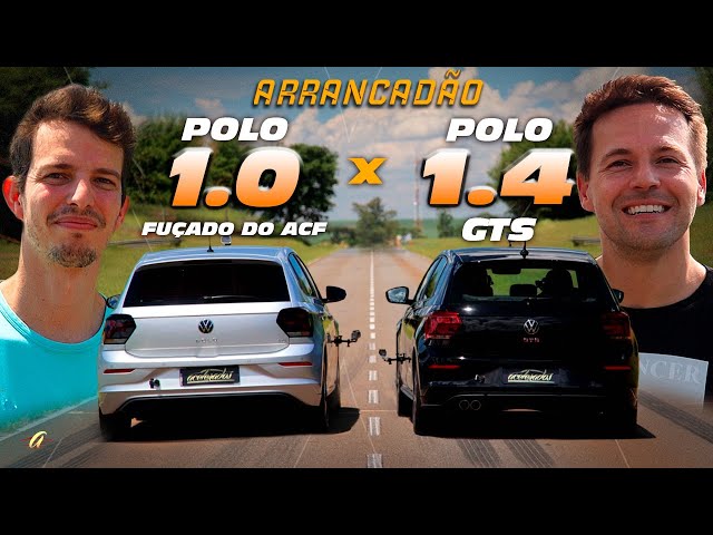 POLO 1.0 FUÇADO DO RICARDINHO @acfperformance x POLO GTS 1.4! Quem leva a melhor no Arrancadão?