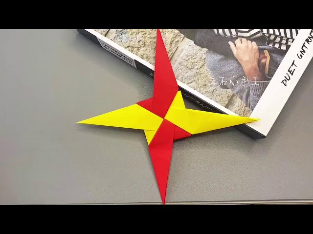 The origami dart tutorial that children like to play as soon as they learn it. It is easy to learn#