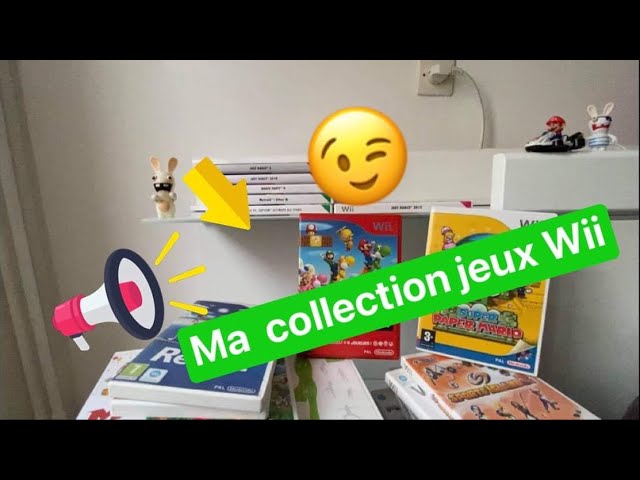 Ma collection jeux Wii 🕹🤩😍