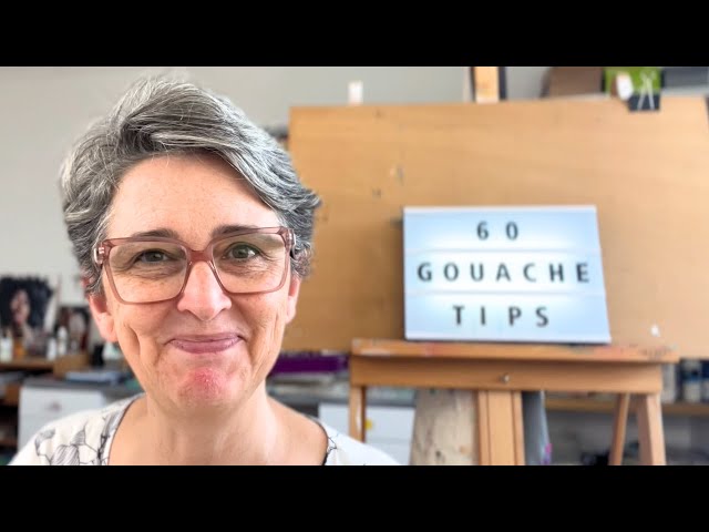 11 ESSENTIAL Gouache Tips in 5 Minutes only!