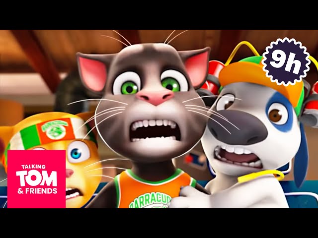 Season 1 TOTAL BINGE 🎉 Talking Tom & Friends Compilation 🍿 9 HOURS