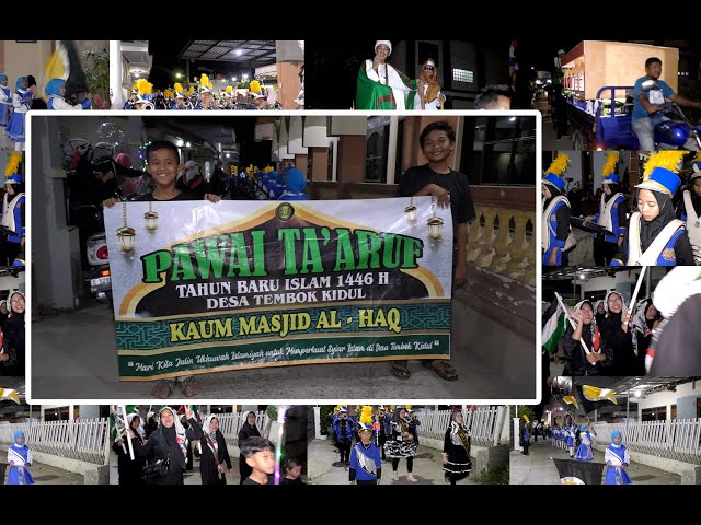 PAWAI Peringatan TAHUN BARU ISLAM Tahun ini Drumband Kaum MASJID AL HAQ Tembok Kidul Tegal