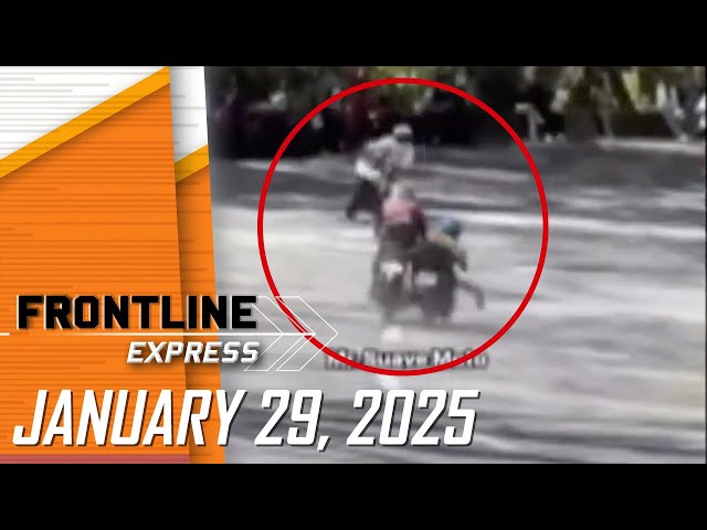 FRONTLINE EXPRESS LIVESTREAM | January 29, 2025 | 2:30PM