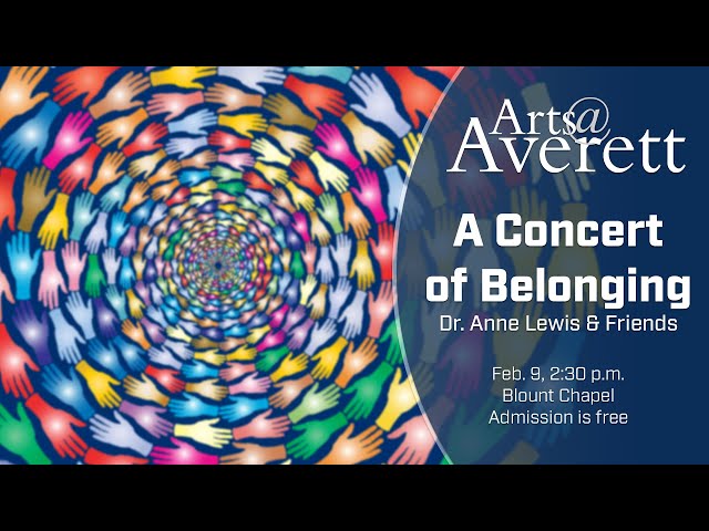 “A Concert of Belonging” – Dr. Anne Lewis & Friends