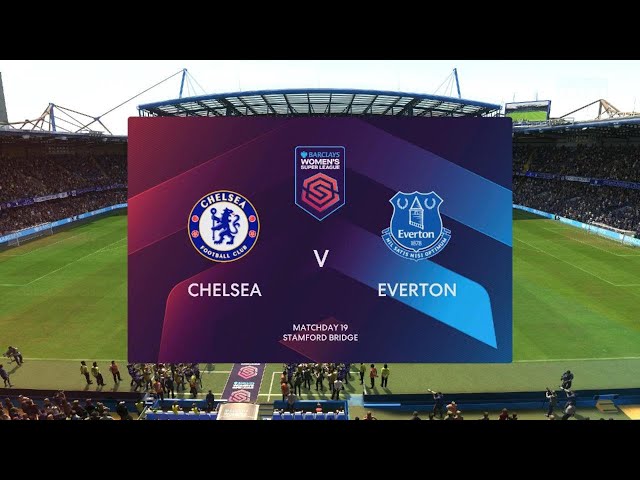 FIFA 23: Chelsea Vs Everton in the Barclays WSL