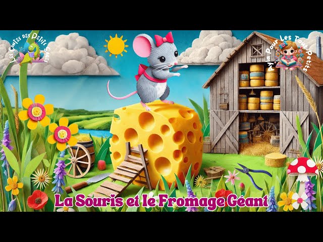 🐣 Ayla Pour Les Tout-Petits 🎠 : 🐭 La Souris et le Fromage Géant 🧀