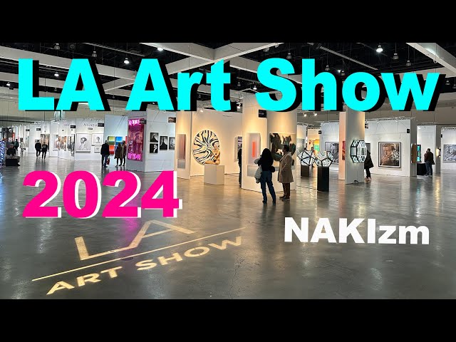 LA ART SHOW 2024 Walk Around POV 4K