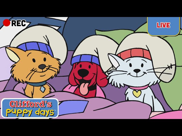 🔴 LIVE | Clifford's Puppy Days 🐕 Seasons 1 & 2 FULL EPISODES | Scholastic