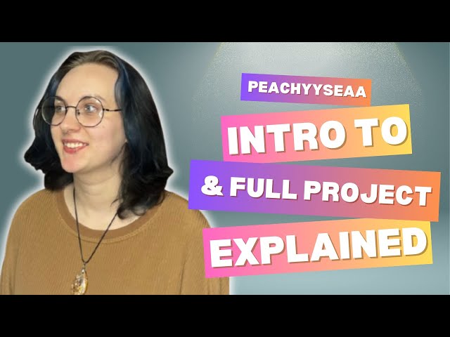 Introduction to  @PeachyySeaa  | The Creative Project for My Career | EXPLAINED‼️ | Sage Everly