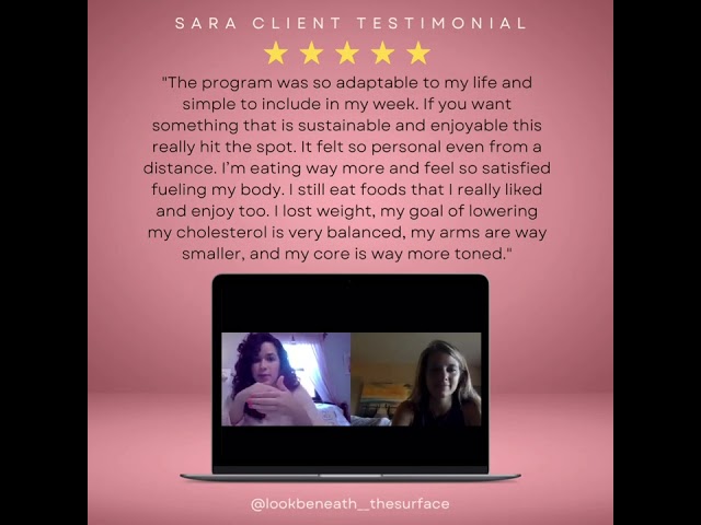 Sara Health Transformation Testimonial