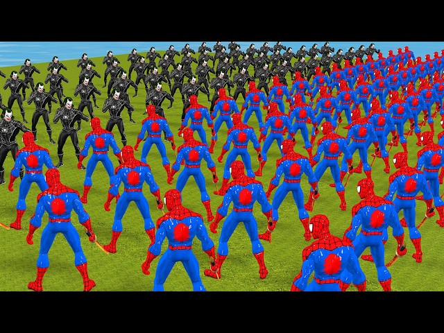 Siêu nhân nhện🔴Spider Man Team Attacked by Avengers Joker vs Venom|Movie to Rescue Female Spider Man