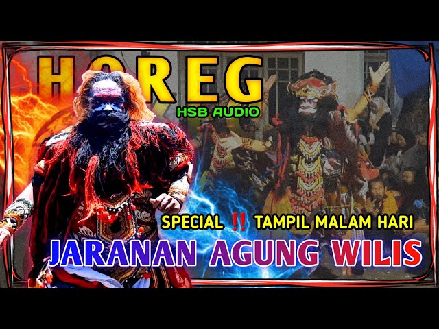 Jaranan Buto Agung Wilis Tampil Malam - HSB Audio Horeg Glerr live plampangrejo