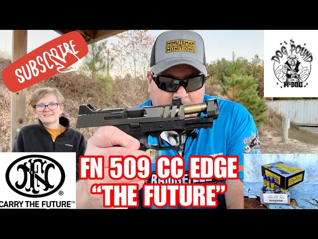 FN 509 CC EDGE 9MM REVIEW!  THE FUTURE OF HANDGUN TECHNOLOGY?