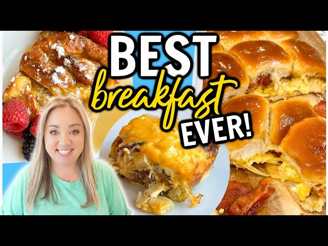 3 OF THE BEST BREAKFAST RECIPES WE'VE EVER MADE | YOU MUST TRY THESE EASY BREAKFAST IDEAS