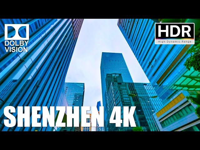 This is not a science fiction movie, Shenzhen is the fastest growing city in the world｜4K HDR