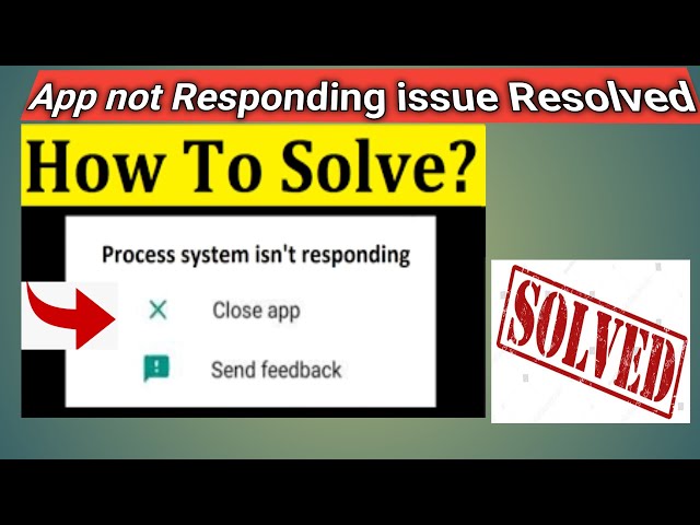 How to solve the app not responding problem// how to solveapps keeps stoping issue// Debugging