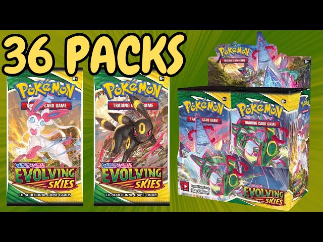 Evolving Skies Booster Box Opening!