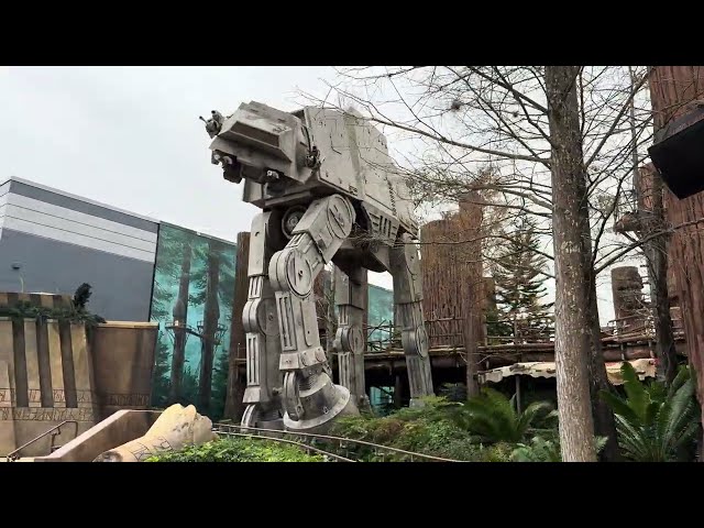 🏰4K Disney World☞ Star Tours - Finn, BB-8 | Hollywood Studios January 22 2024