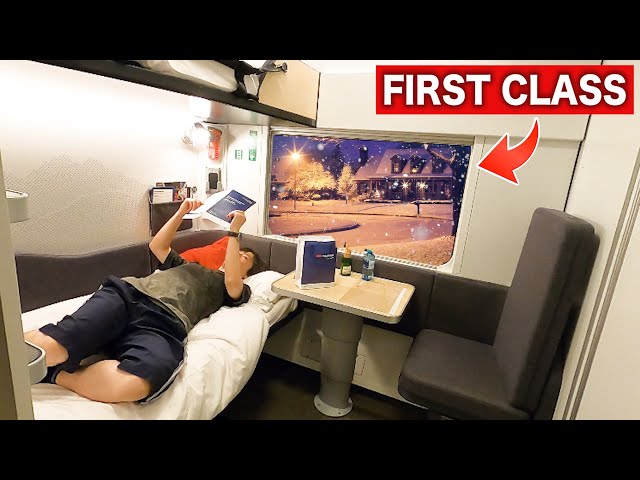 🇦🇹🇩🇪Riding the Europe's Newest First Class Sleeper Train | Nightjet (Vienna→Hamburg)