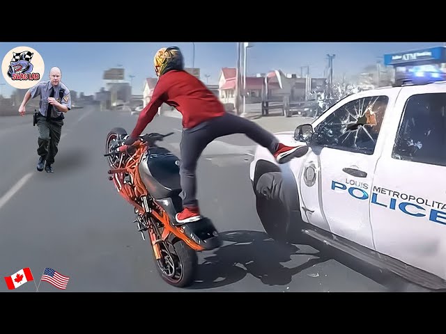 440 Tragic Moments High-Speed Motorcycle Chases And Road Rage Got Instant Karma Caught On Dashcam!