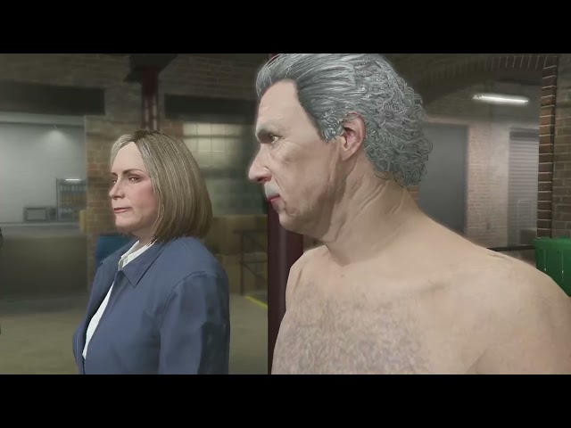 gta 온라인 신규 부동산 봉제공장 입장 컷신