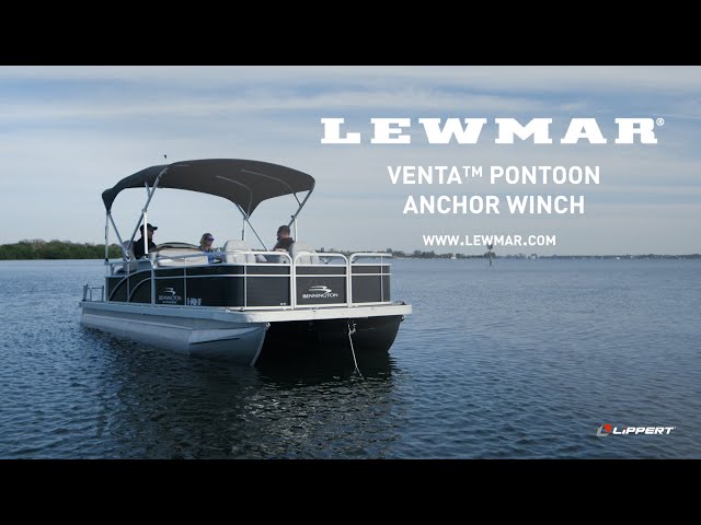 Simplify Your Pontoon Anchoring with the Lewmar Venta Anchor Winch