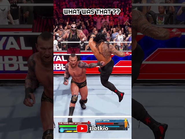 Is THIS The Worst Finishing Move ?? #wwe #romanreigns #randyorton