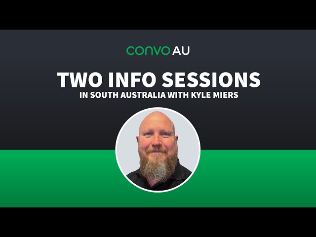 Two info sessions in South Australia