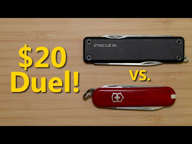 New Swiss Army Knife? Oknife Otacle K1 vs. Victorinox Classic SD!