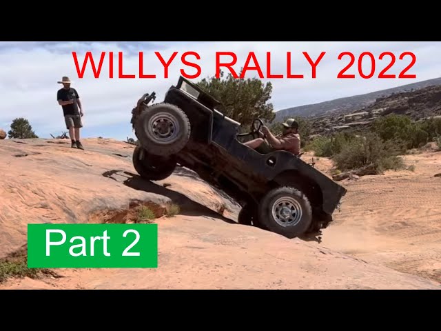 Willys Rally 2022/ Part 2/ Gold Bar Rim Trail/ Moab, Utah/ Willys Jeep/ Willys Wagon