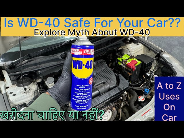 Full Detailed Review WD-40 || Useful Or Not?? Multi Use Product, Uses in Car & Bike Plastic & Rubber