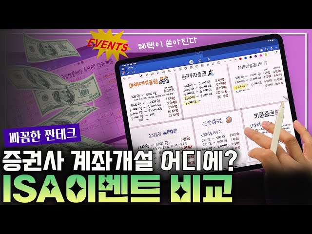 🤔 ISA 개설은 어느 증권사가 좋을까?ㅣ빠꼼한짠테크ㅣ2025년2월