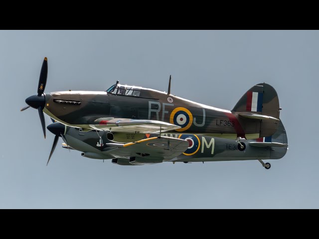 RAF Coningsby - PDA Day | BBMF Spitfire & Hurricane Display (20/05/2024)